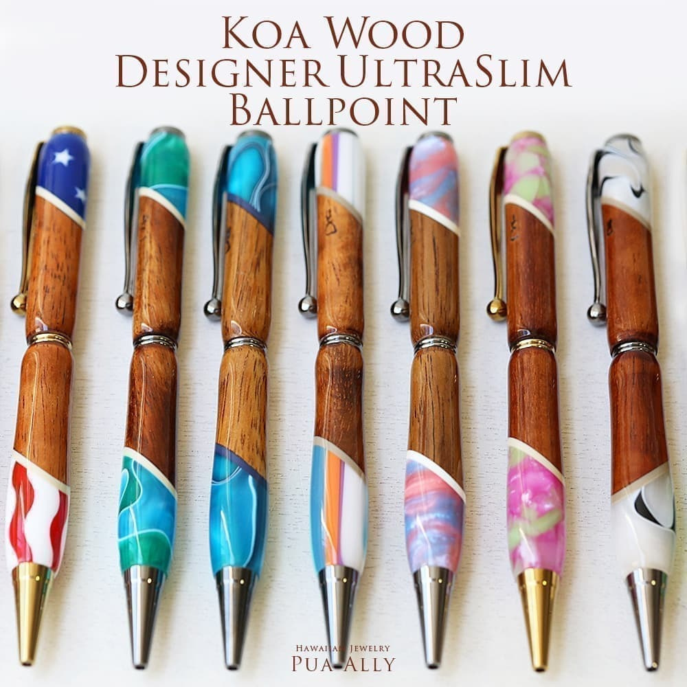 ハワイからの1点物 人気のコアウッドボールペン Koawood Pen Pua Ally プアアリ 東京 渋谷 ハワイからの1点物 人気のコアウッドボールペン Koawood Pen Pua Ally プアアリ 東京 渋谷